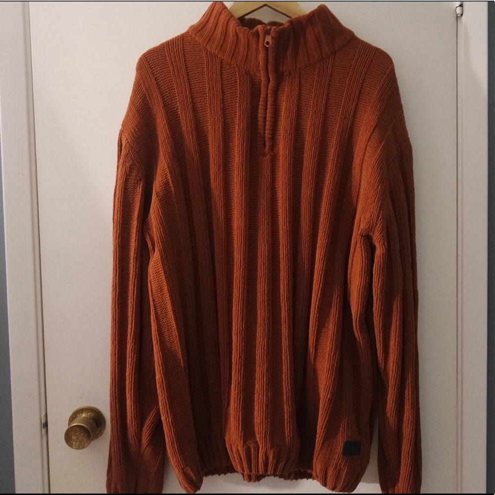 Oversized Orange Sweater Super Soft and Warm!!